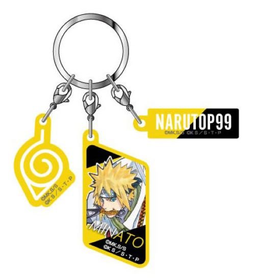 [Naruto] P99 3 - Part Acrylic Keychain - Minato Namikaze - Otaku Collectives