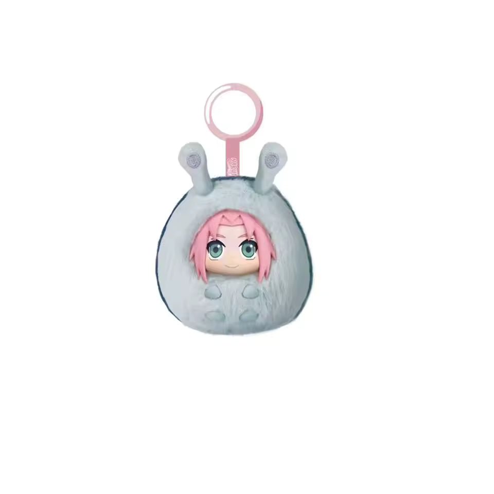 [Naruto Shippuden] Eaki Cute Dudu Series Plush Keychain Toy Series ** BLIND BOX ** - Otaku Collectives