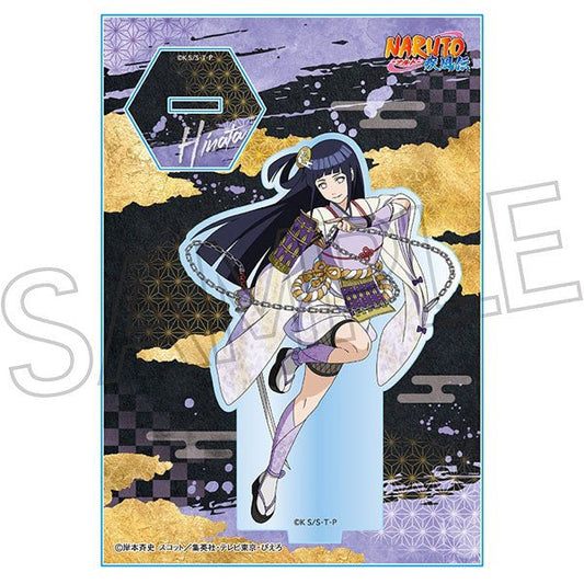 Official Naruto Shippuden Hinata Hyuga Shinobi Musha Ninja Warrior Acrylic Stand - Otaku Collectives