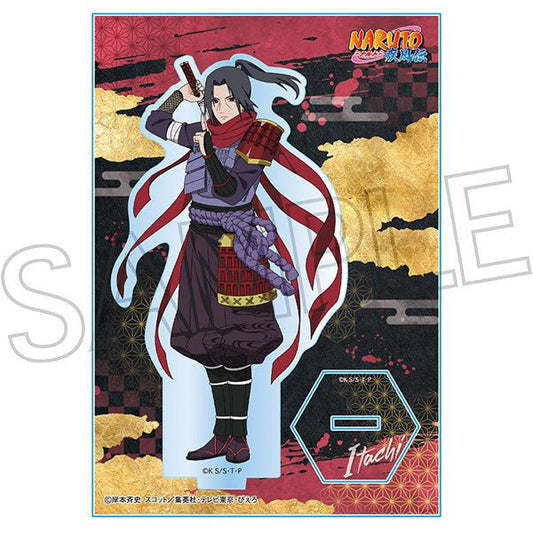 Official Naruto Shippuden Itachi Uchiha Shinobi Musha Ninja Warrior Acrylic Stand - Otaku Collectives