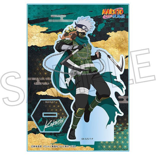 Official Naruto Shippuden Kakashi Hatake Shinobi Musha Ninja Warrior Acrylic Stand - Otaku Collectives