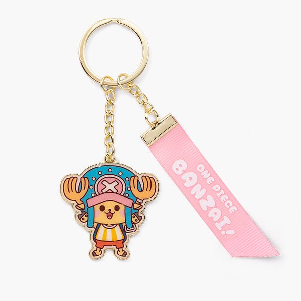 Official ONE PIECE Banzai! Tony Tony Chopper Ribbon Key Charm - Otaku Collectives