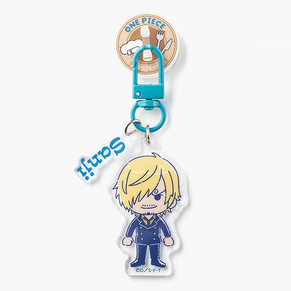 Official ONE PIECE Sanji Acrylic Key Ring Hanger - Otaku Collectives