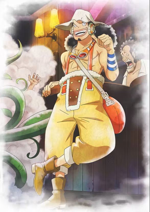 [One Piece] 25th Anniversary Mugiwara Store Postcard - Usopp - Otaku Collectives