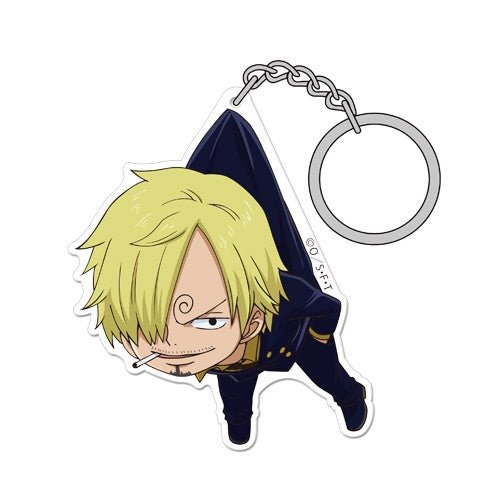 [One Piece] Acrylic Pinched Keychain - Sanji - Otaku Collectives