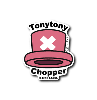 [One Piece] B-Side Label Sticker- Chopper Hat - Otaku Collectives