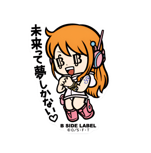 [One Piece] B - Side Label Sticker - Egghead Nami - Otaku Collectives