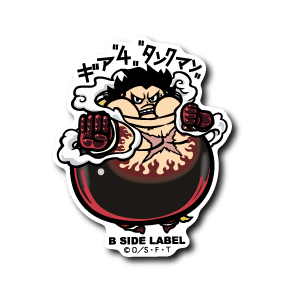 [One Piece] B-Side Label Sticker- Luffy (N) - Otaku Collectives