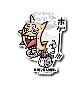 [One Piece] B-Side Label Sticker- Luffy (O) - Otaku Collectives