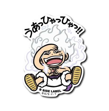 [One Piece] B-Side Label Sticker- Luffy (P) - Otaku Collectives