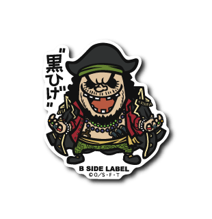 [One Piece] B-Side Label Sticker- Teach (A) - Otaku Collectives