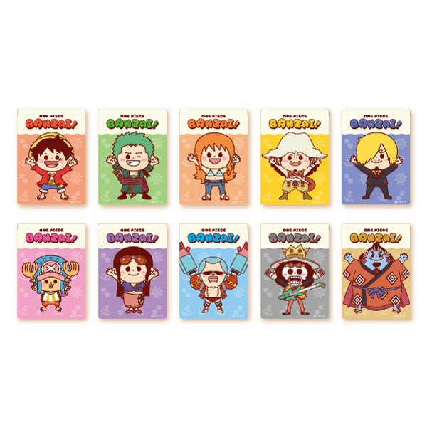 [One Piece] "Banzai!" Clear Card Random Pack - Straw Hat Crew - Otaku Collectives