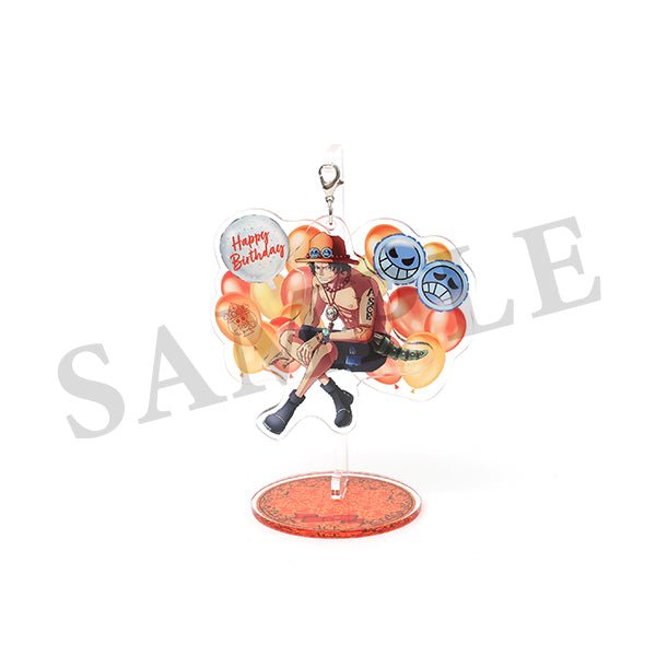 [One Piece] Birthday Swaying Acrylic Stand - Portgas D. Ace - Otaku Collectives