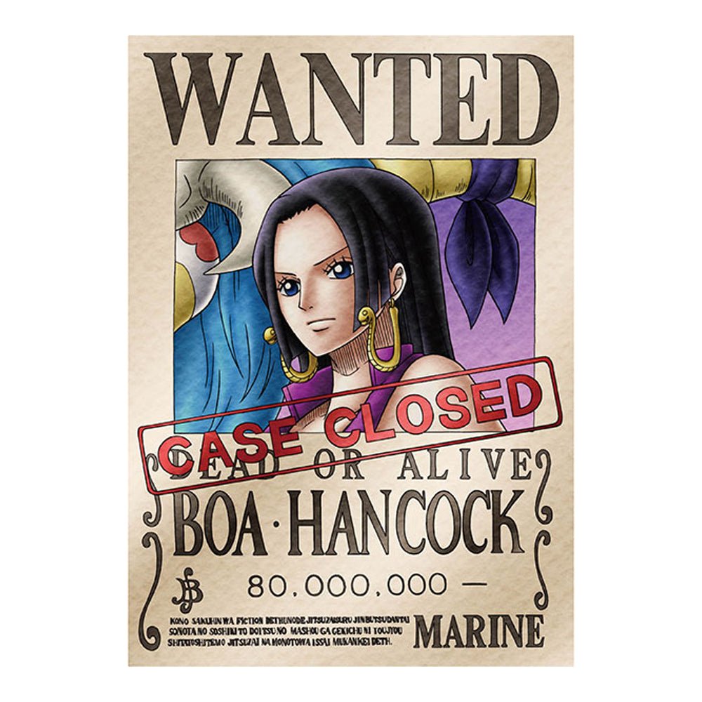 [One Piece] Boa Hancock 80M Official Japan Mugiwara Wanted Poster 42x30cm - Otaku Collectives