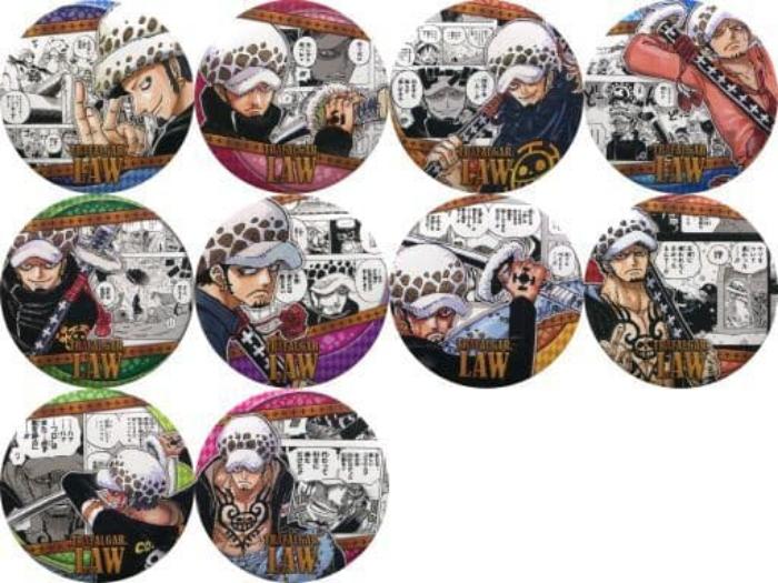 [One Piece] Collection Can Badge "HEROES" Blind Bag - Trafalgar Law - Otaku Collectives