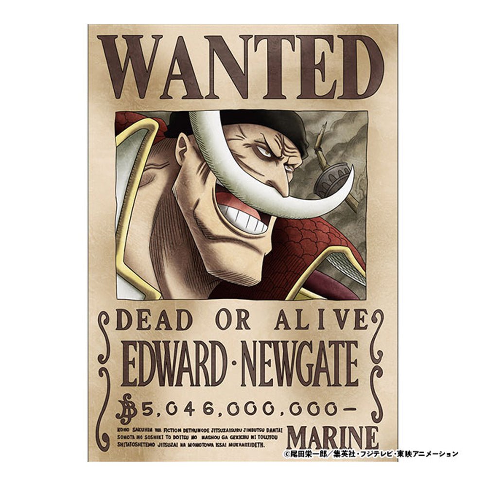 [One Piece] Edward Newgate 5B Official Japan Mugiwara Wanted Poster 42x30cm - Otaku Collectives