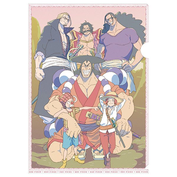 [One Piece] Everyday ONE PIECE Illustration Collection Clear File Roger Pirates - Otaku Collectives