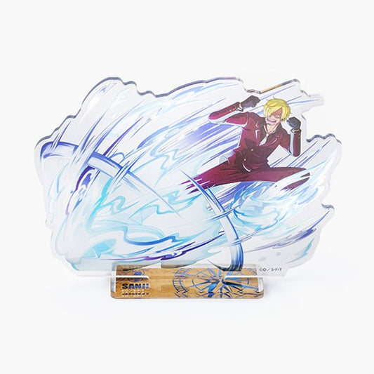[One Piece] Foil Stamped Ifrit Jambe Acrylic Stand - Sanji - Otaku Collectives