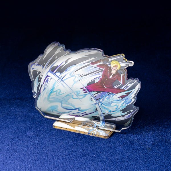 [One Piece] Foil Stamped Ifrit Jambe Acrylic Stand - Sanji - Otaku Collectives