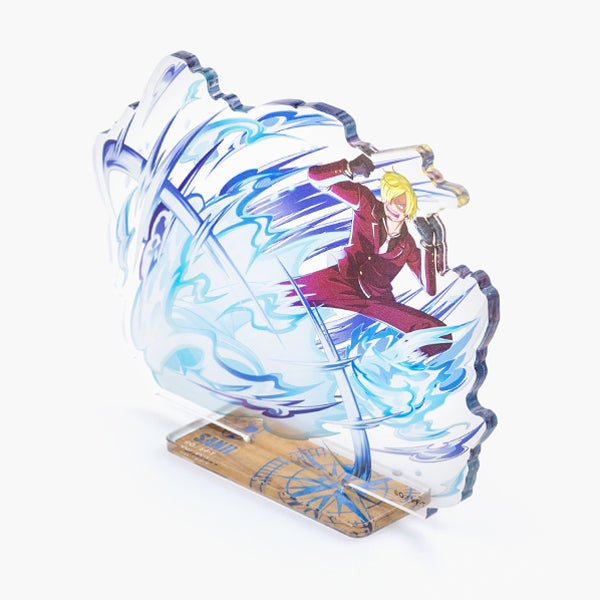 [One Piece] Foil Stamped Ifrit Jambe Acrylic Stand - Sanji - Otaku Collectives