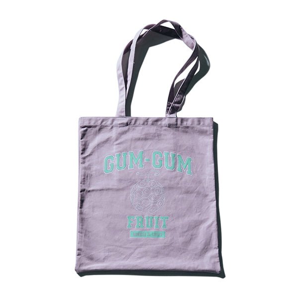 [One Piece] Gum Gum College Tote Bag - Purple - Otaku Collectives