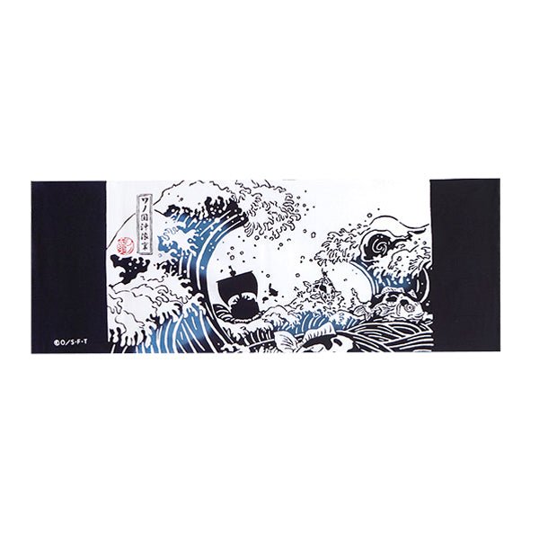 [One Piece] Hand towel (Tenguni): The Great Wave off Wano Country - Otaku Collectives