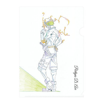 [One Piece] Illustration Work By Oda Eiichiro Clear File/Ace - Otaku Collectives