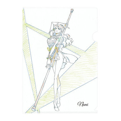[One Piece] Illustration Work By Oda Eiichiro Clear File/Nami - Otaku Collectives