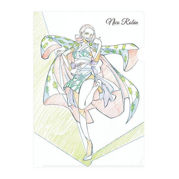 [One Piece] Illustration Work By Oda Eiichiro Clear File/Robin - Otaku Collectives