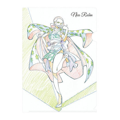 [One Piece] Illustration Work By Oda Eiichiro Clear File/Robin - Otaku Collectives