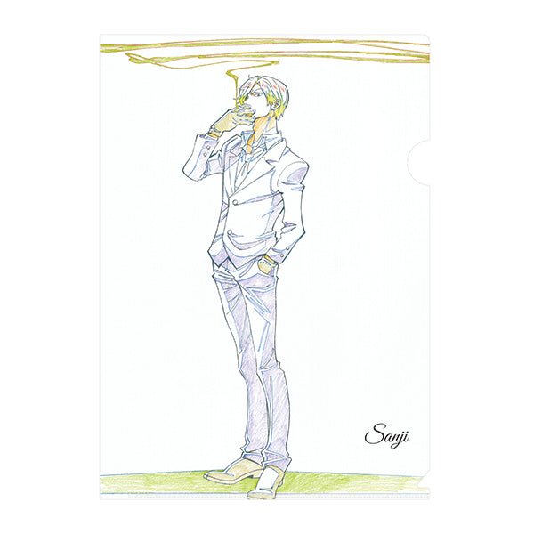 [One Piece] Illustration Work By Oda Eiichiro Clear File/Sanji - Otaku Collectives
