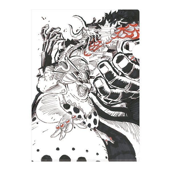 [One Piece] ILLUSTRATION WORKS Clear File Kaido/Linlin - Otaku Collectives