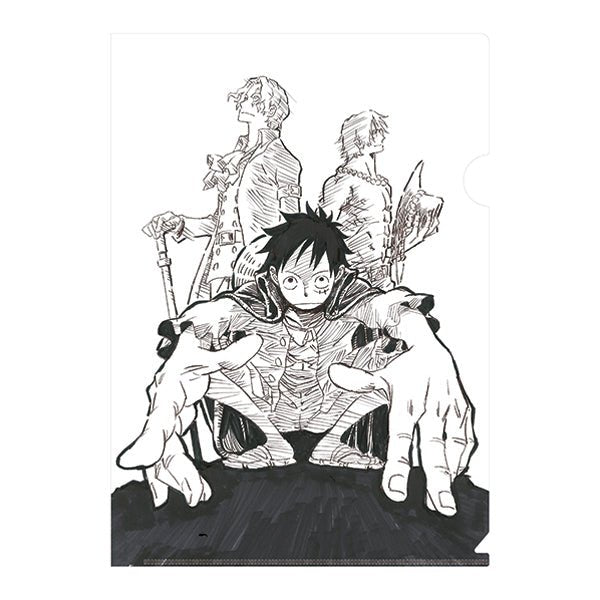 [One Piece] ILLUSTRATION WORKS Clear File Luffy/Ace/Sabo - Otaku Collectives