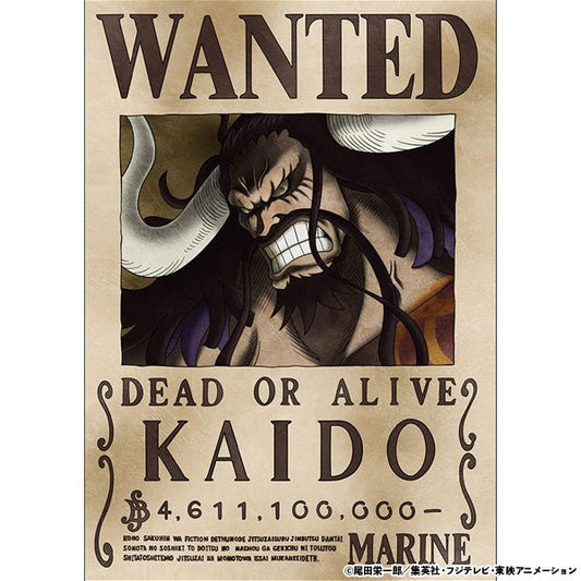 [One Piece] Kaido 4.6B Official Japan Mugiwara Wanted Poster 42x30cm - Otaku Collectives