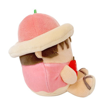 [One Piece] Mugitama Crew Plush Toy - Luffy (Fruit Costume) - Otaku Collectives