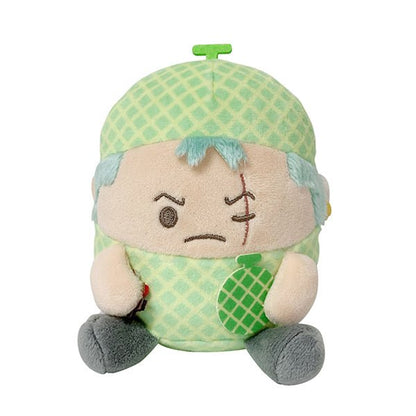 [One Piece] Mugitama Crew Plush Toy - Zoro (Fruit Costume) - Otaku Collectives