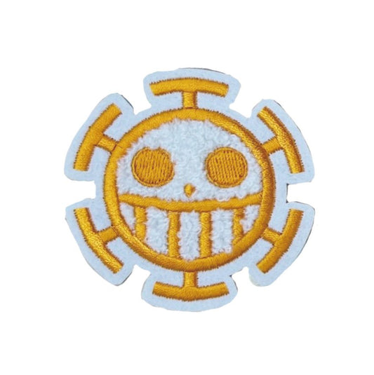 [One Piece] Official Toei Sagara Embroidery Sticker - Trafalgar Law - Otaku Collectives