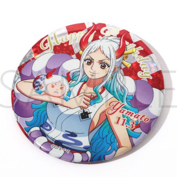 [One Piece] One Piece Birthday Hologram Can Badge - Yamato - Otaku Collectives