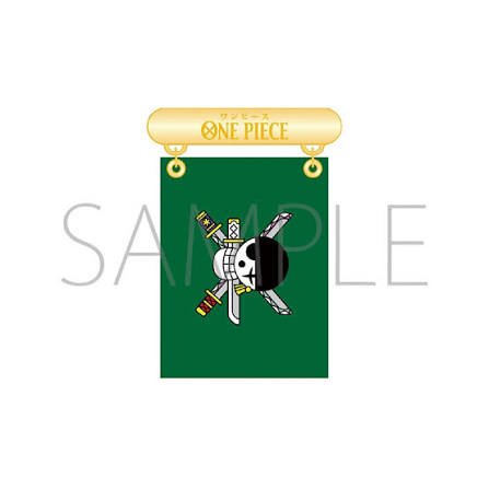 [ONE PIECE] Pirate Flag Series Badge - Zoro - Otaku Collectives