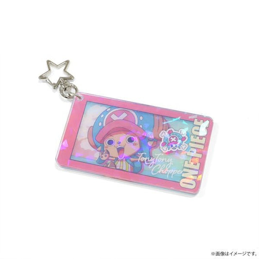 [One Piece] Retro Pop Color Holographic Acrylic Keychain Chopper - Otaku Collectives