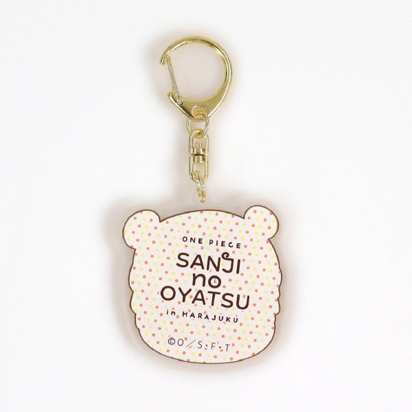 [One Piece] Sanji no Oyatsu Macaron Acrylic Keychain - Orange Bepo - Otaku Collectives