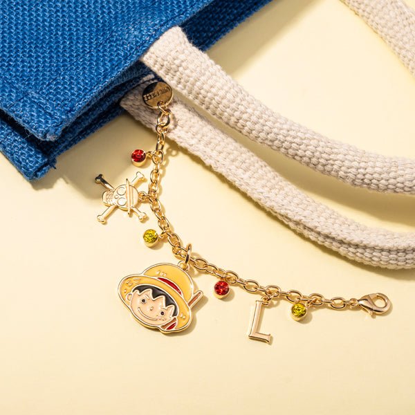 One Piece Sparkly Bag Charm Egghead Luffy - Collectible Item