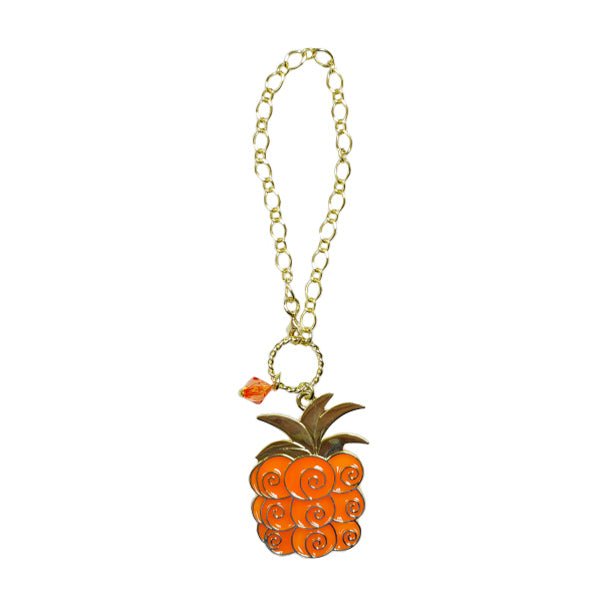 [One Piece] Stained Glass Style Devil Fruit Charm (Bara - Bara Fruit) - Otaku Collectives