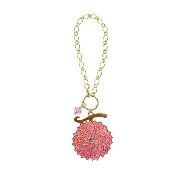 [One Piece] Stained Glass Style Devil Fruit Charm (Hana - Hana Fruit) - Otaku Collectives