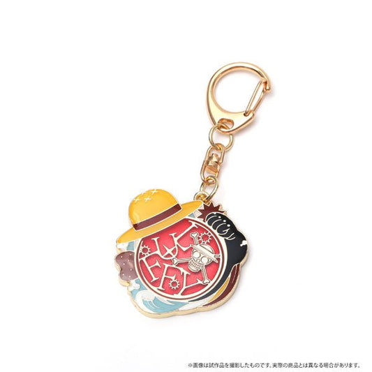 [One Piece] Symbol Motif Metal Key Ring - Monkey D. Luffy - Otaku Collectives