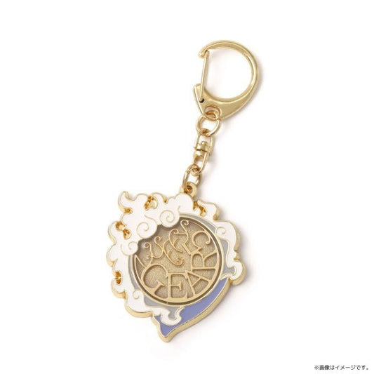 [One Piece] Symbol Motif Metal Key Ring - Monkey D Luffy Gear 5 - Otaku Collectives