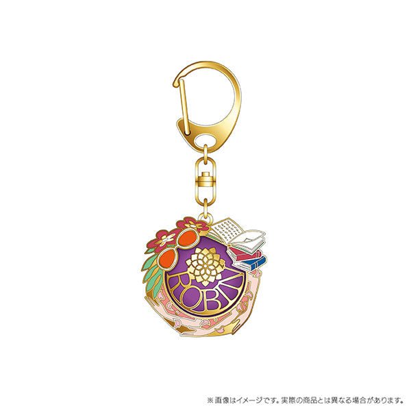 [One Piece] Symbol Motif Metal Key Ring - Nico Robin - Otaku Collectives