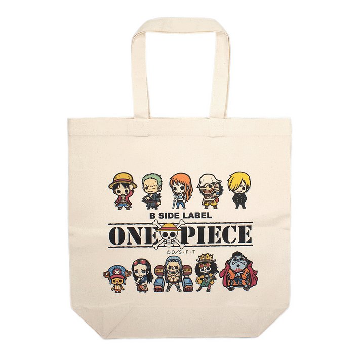 [One Piece] Tote Bag One Piece Full Straw Hat Crew B - SIDE LABEL - Otaku Collectives