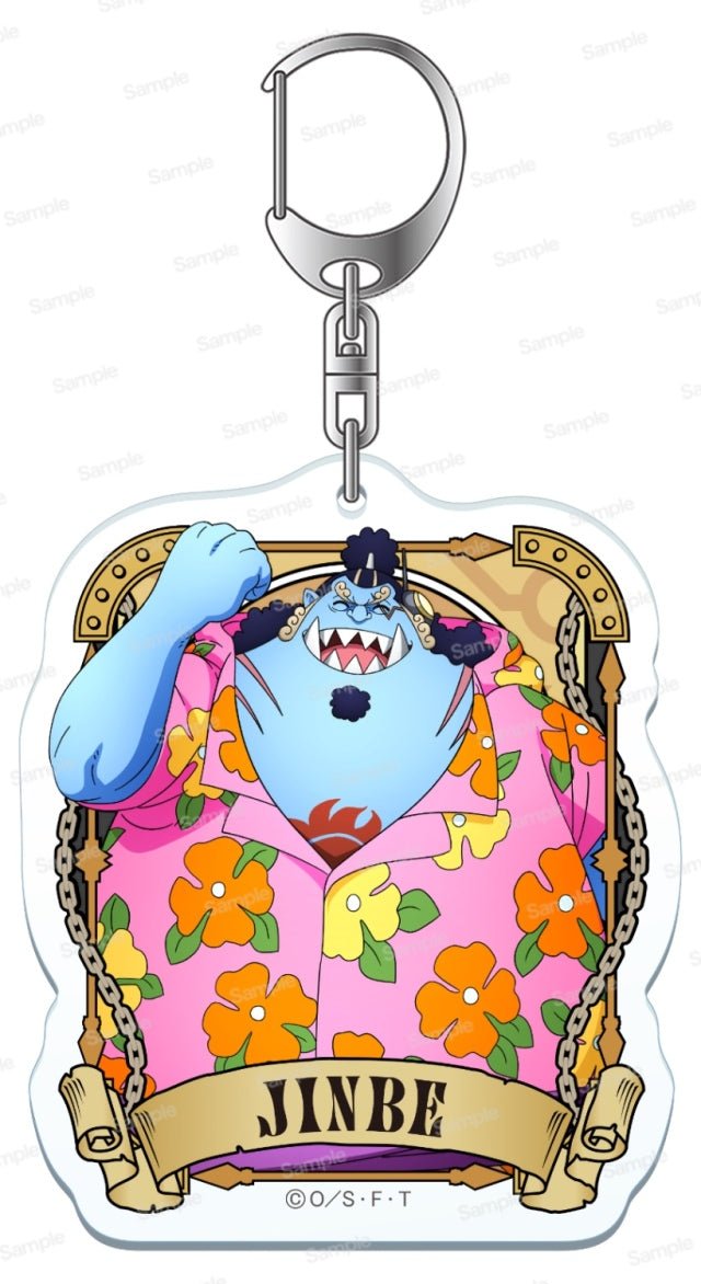 [One Piece] Ultimate Crew 8th Acrylic Keychain Jinbei - Otaku Collectives