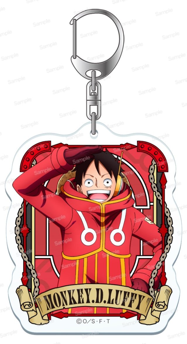 [One Piece] Ultimate Crew 8th Acrylic Keychain Luffy - Otaku Collectives